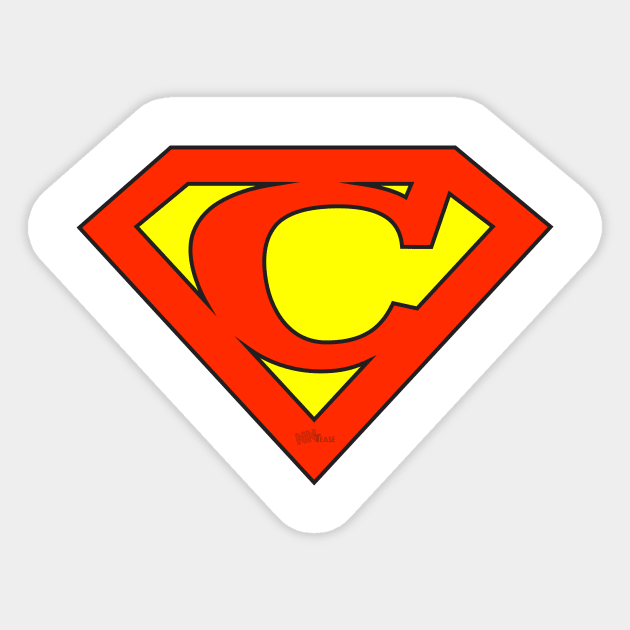 Super C Sticker by NN Tease
